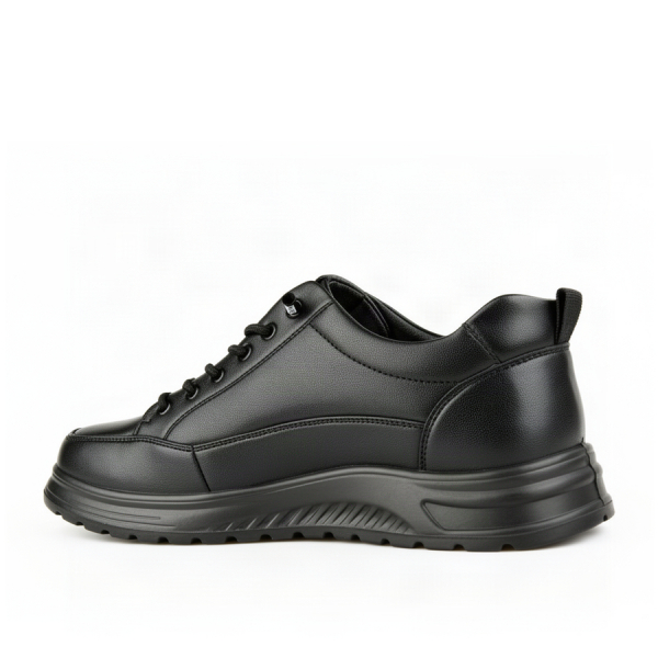 men's shoes genuin leather black 0162754