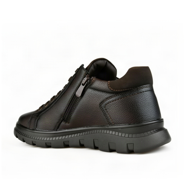 pantofi bărbați piele ecologică maro 0162964