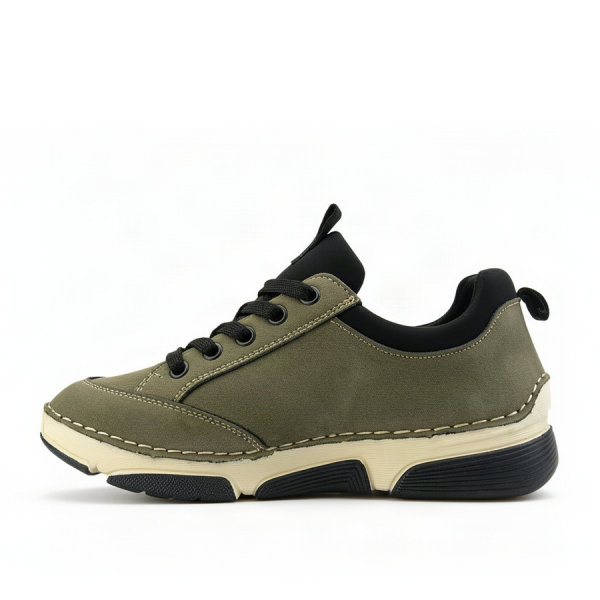 lady's shoes synthetic leather green 0162744