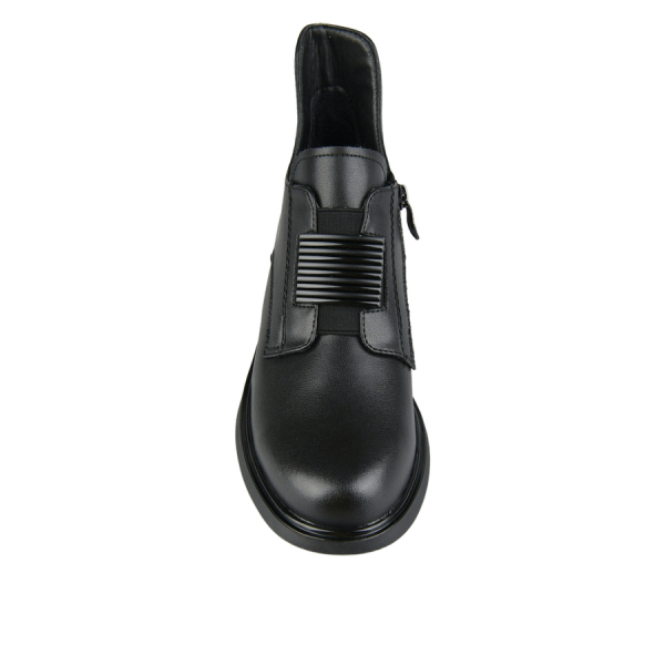 lady's boots genuin leather black 0162658