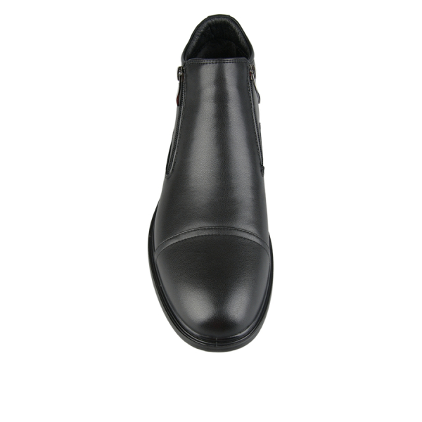 botine bărbați piele naturală negru 0162773