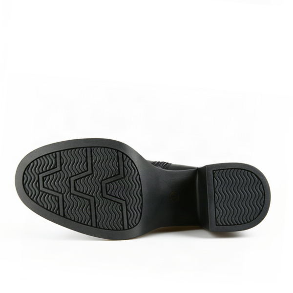 lady's boots genuin leather black 0162643
