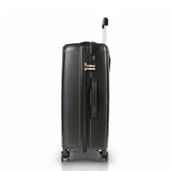 medium suitcase polypropylene black 0161584