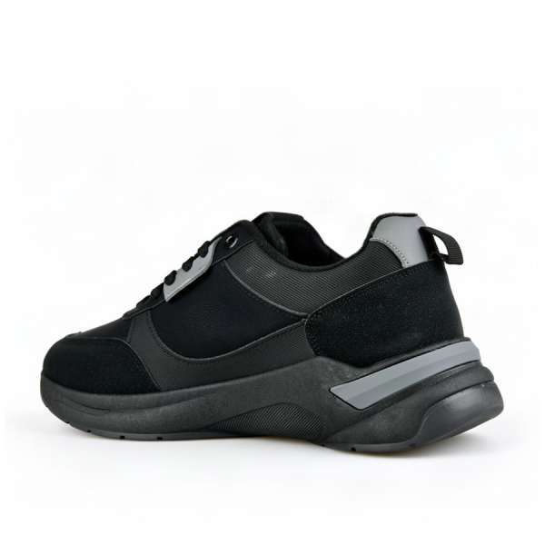 adidași bărbați piele ecologică negru 0163322