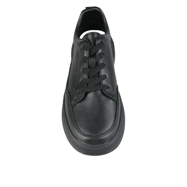 adidași damă piele naturală negru 0163340
