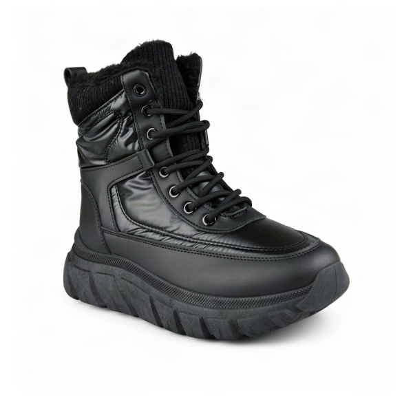 lady's apresque textile/eco leather black 0162302