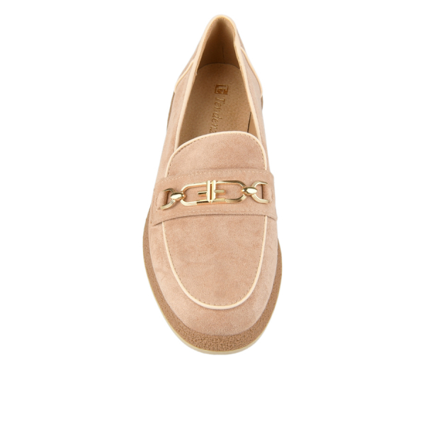 lady's shoes textiles beige 0160480