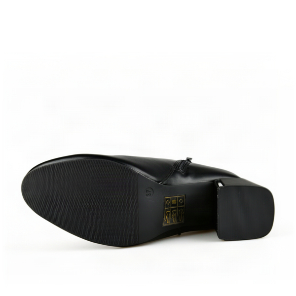 lady's boots synthetic leather black 0162428