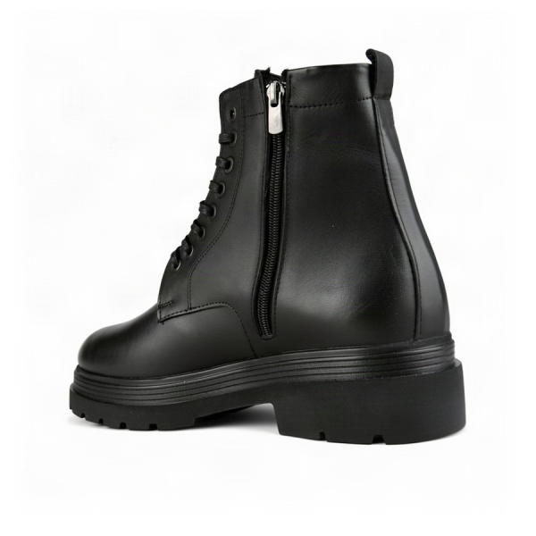 botine bărbați piele naturală negru 0164056