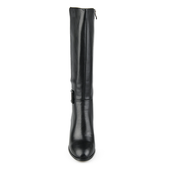 cizme damă piele ecologică negru 0162047
