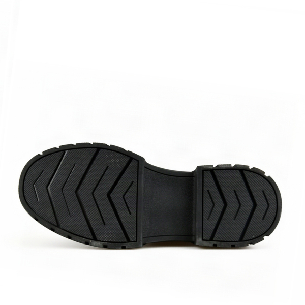 lady's boots genuin leather black 0163414