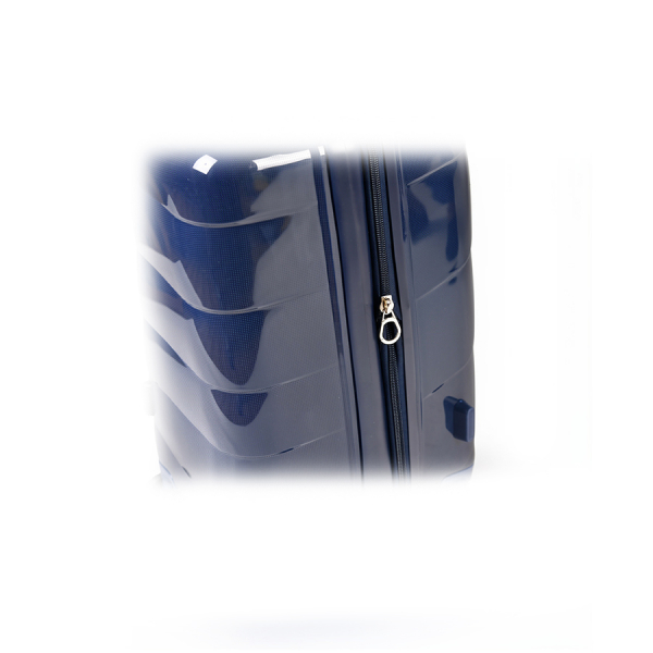 medium suitcase polypropylene tŭmno sin dark blue 0161593
