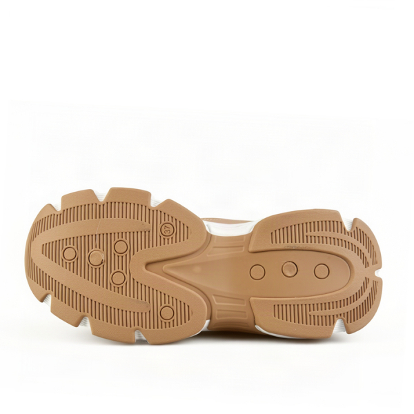 botine damă piele ecologică maro deschis 0163250