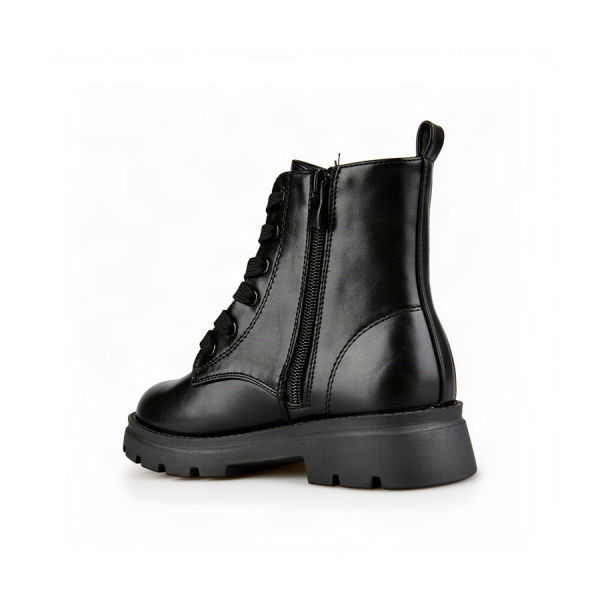 kids boots synthetic leather black 0162542