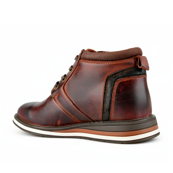 botine bărbați piele naturală maro 0162939