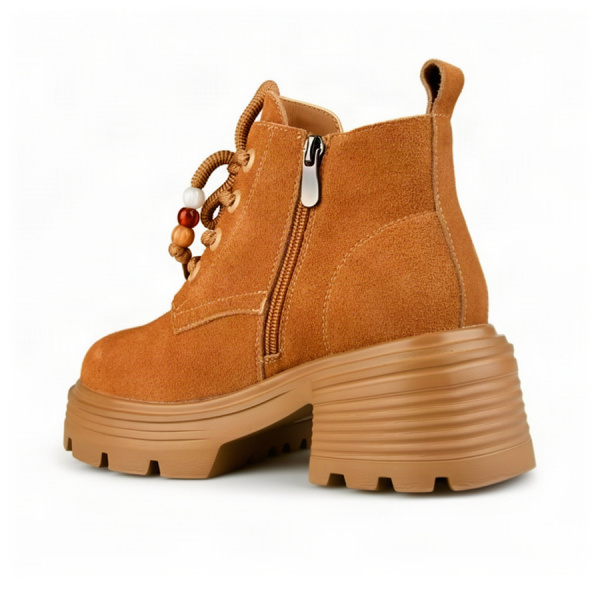 botine damă piele naturală maro 0162661