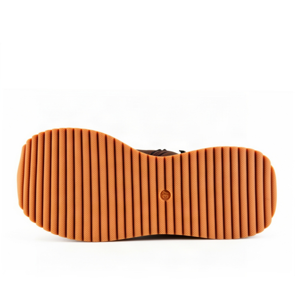 botine damă piele naturală maro închis 0162873