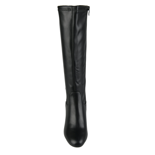 cizme damă piele ecologică negru 0162432