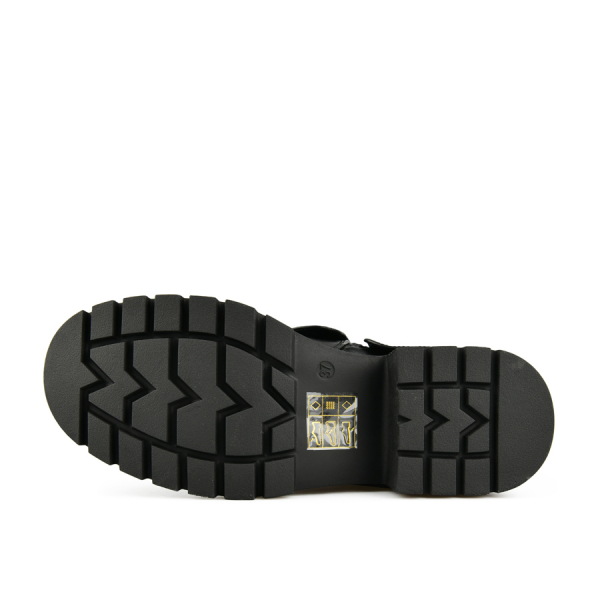 lady's boots synthetic leather black 0162528