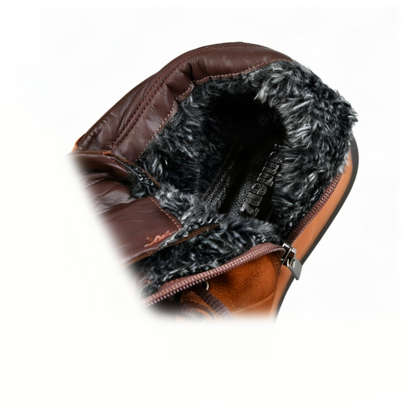 botine bărbați piele naturală maro 0164079
