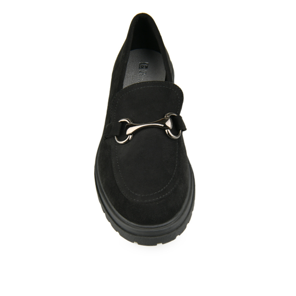 lady's shoes textiles black 0160494