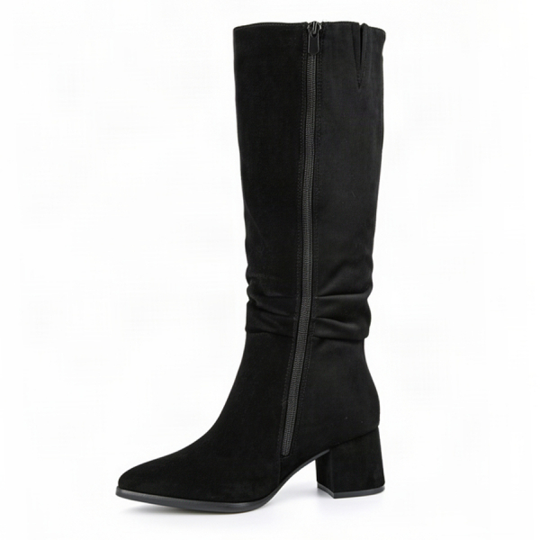 cizme damă textil negru 0162494
