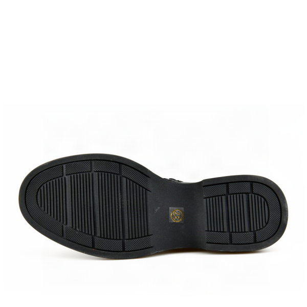 lady's boots genuin leather black 0162683