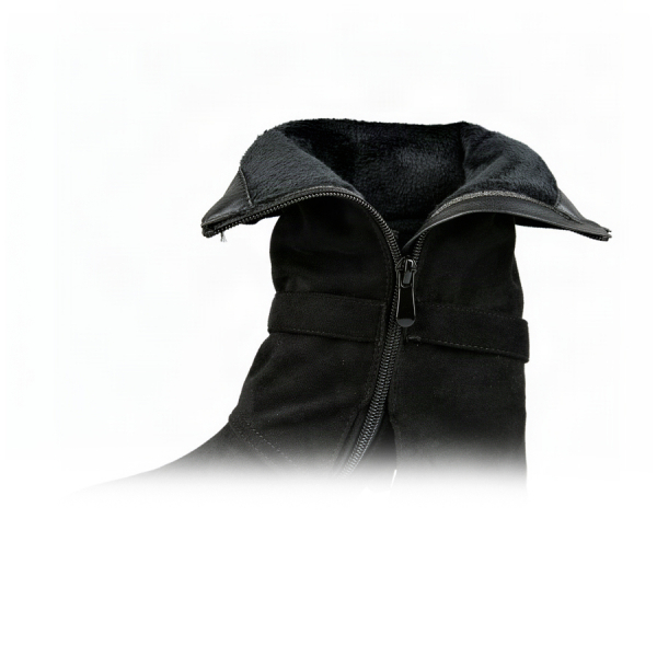 botine damă textil negru 0162832