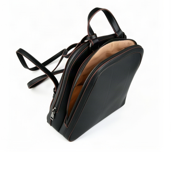 rucsac damă piele ecologică negru 0163300