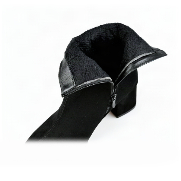 lady's boots textiles black 0162523