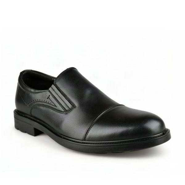 men's shoes genuin leather black 0162761