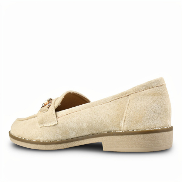 lady's shoes textiles beige 0160474