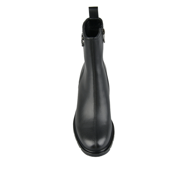 lady's boots genuin leather black 0162645
