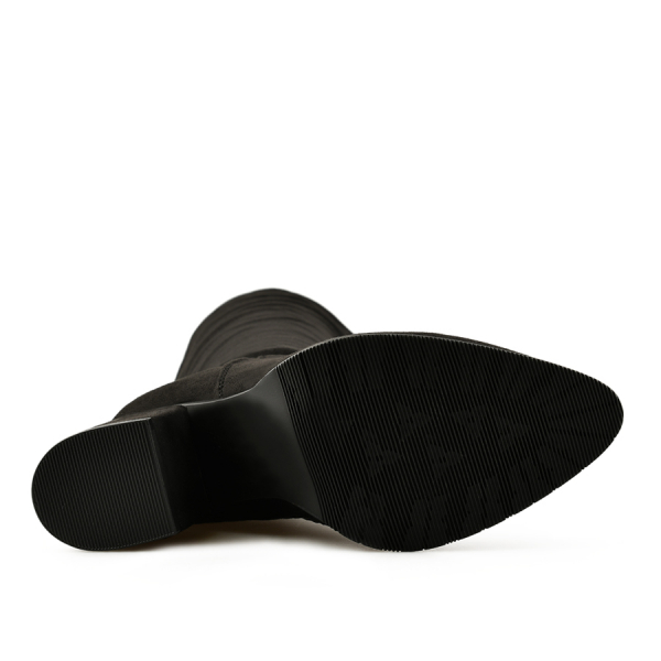 cizme damă textil negru 0162026