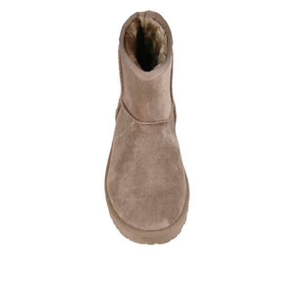 lady's boots textiles light brown 0163313