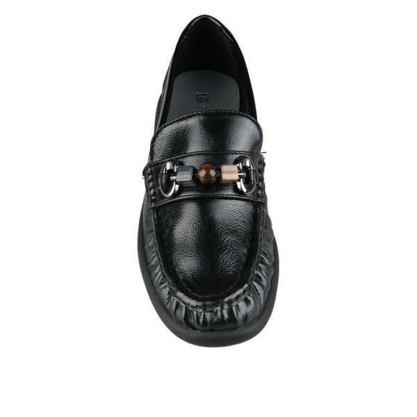 lady's shoes synthetic leather black 0163038