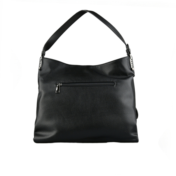 lady's bag synthetic leather black 0163286