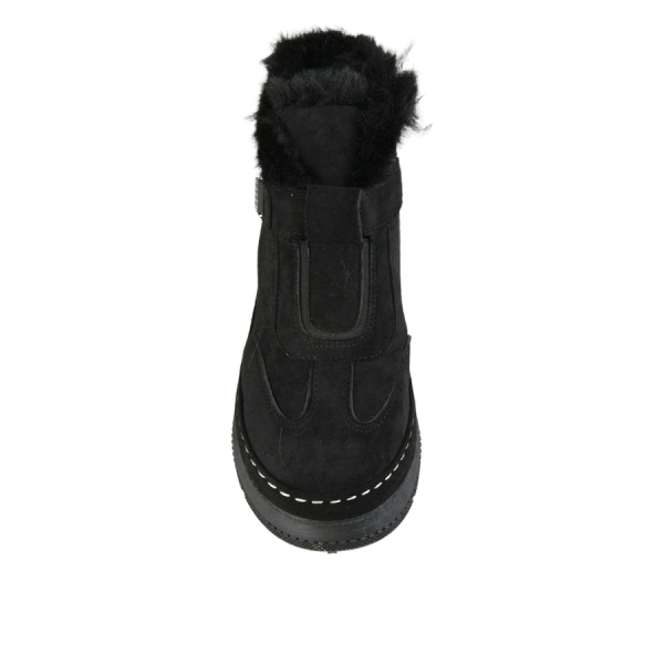 lady's boots textiles black 0162343
