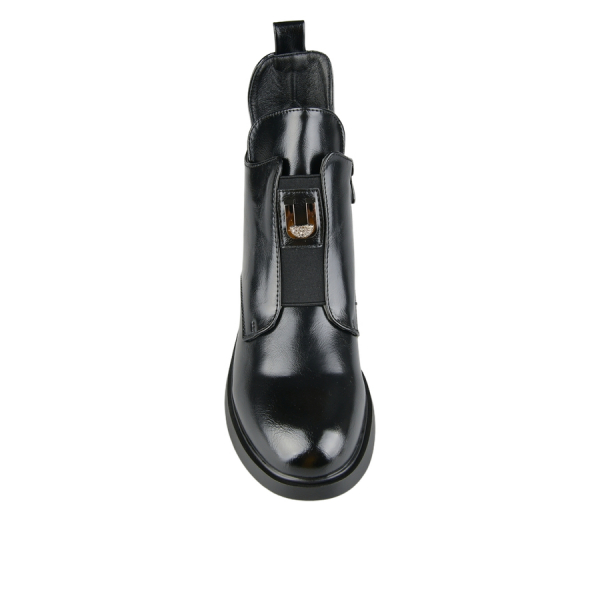 lady's boots synthetic leather black 0162808
