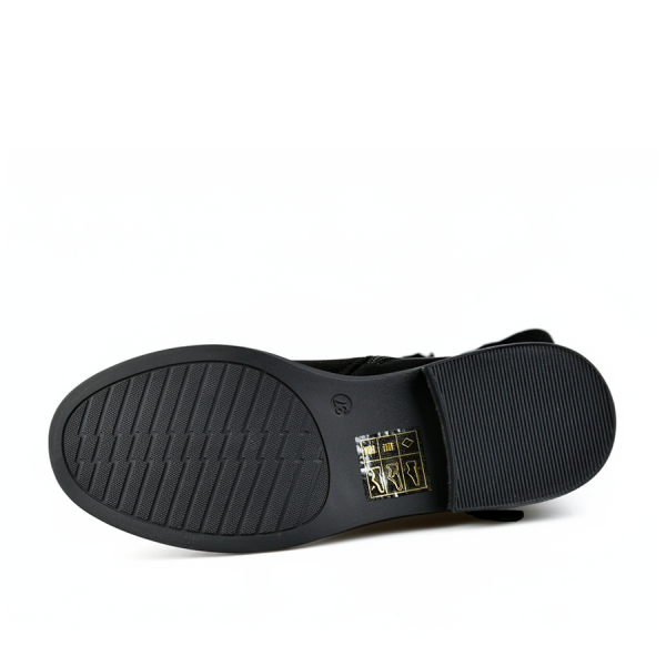 cizme damă textil negru 0162799