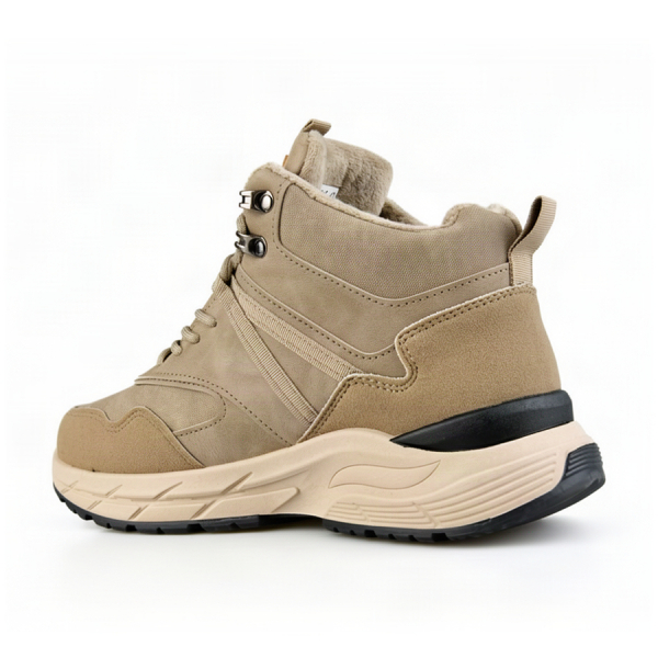 men's boots synthetic leather light brown 0162599