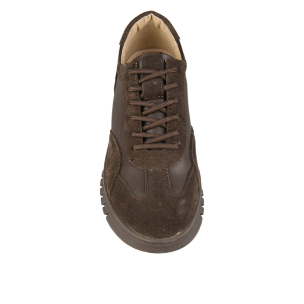 adidași damă piele naturală maro 0163057
