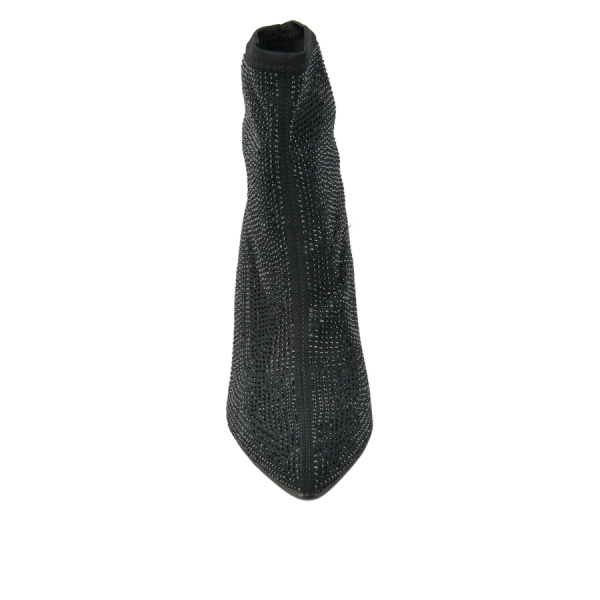 botine damă textil negru 0162841