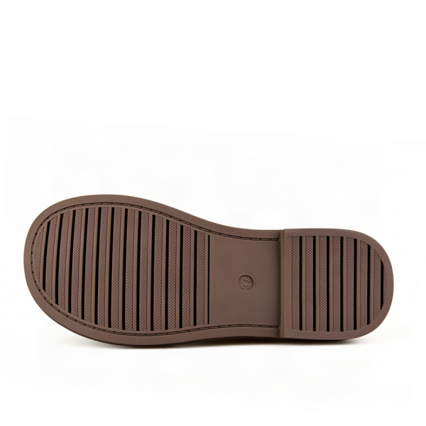 botine damă piele naturală maro închis 0162862