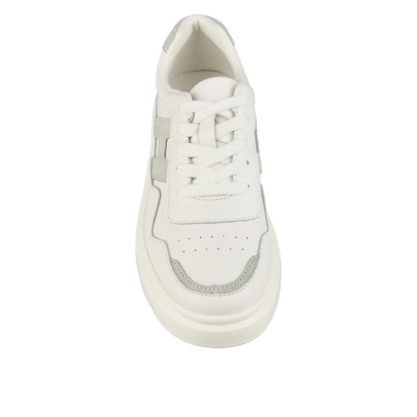 lady's shoes genuin leather white 0161639