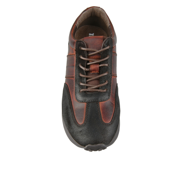 pantofi bărbați piele naturală maro închis 0162945
