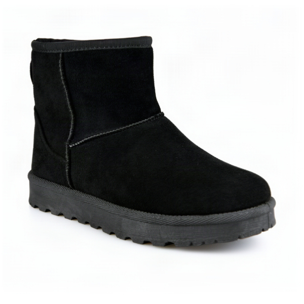 lady's boots textiles black 0163314