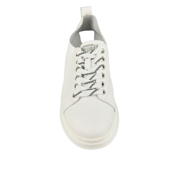 lady's shoes genuin leather white 0162037