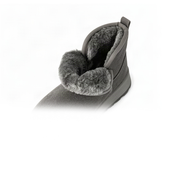 botine damă textil gri 0163243