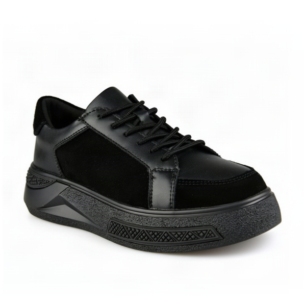 pantofi damă piele naturală negru 0163087